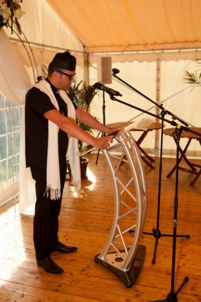 pupitre de conférence pour réunion d'entreprise au havre