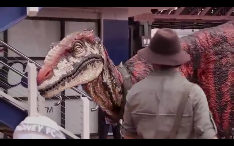 costume de dinosaure le havre